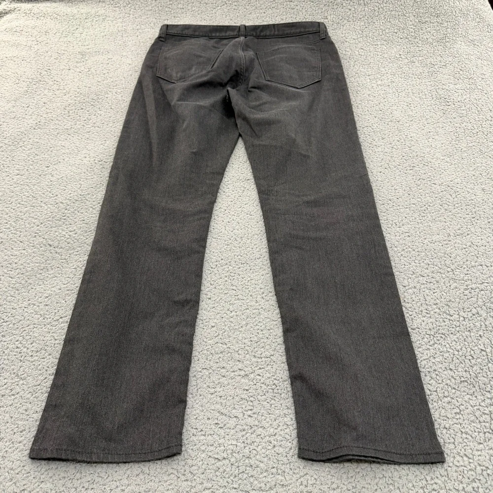 Banana Republic Travel Jeans Mens 34x34 Slim Fit Grey Stretch Cotton Blend Pants